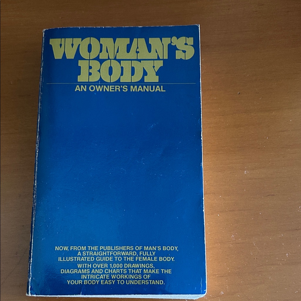 Vintage Womens Body Owners Manual Book